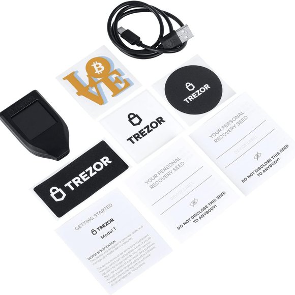 Trezor Model T - Advanced Crypto Hardware Wallet with LCD Touchscreen - Picture 4 of 7